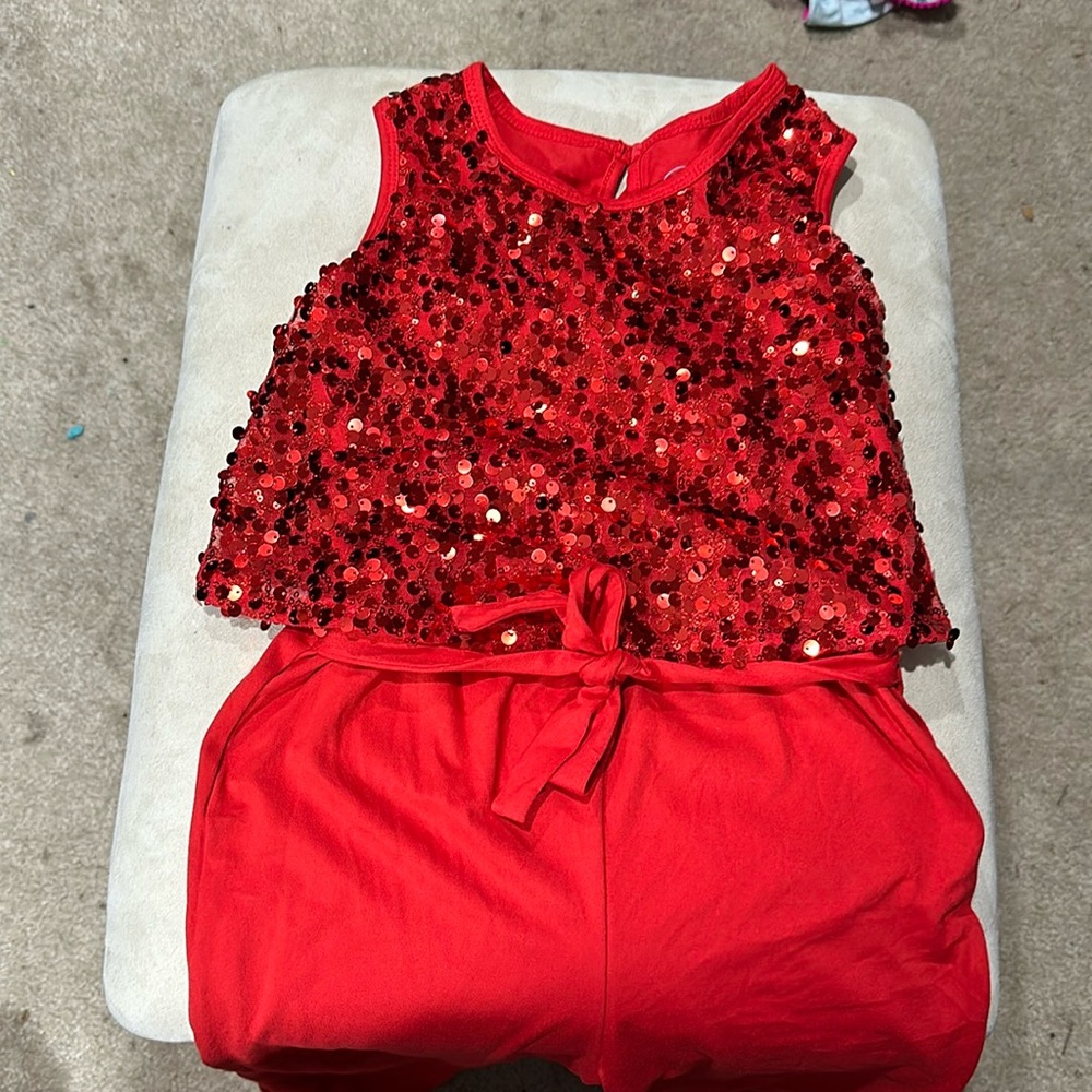 Little Wonder Nation girls jumper with sequins Small(6-6x)